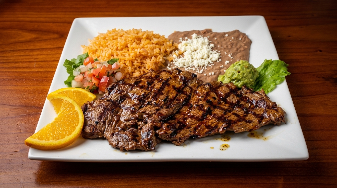 La Parrilla mesquite-grilled carne asada and authentic sides